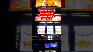 Yaamava Casino : I Won A Jackpot On Slot Machine Casino Wins /Casino Slot #yaamava #casino #shorts