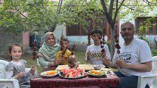 Yummy & Juicy Chicken BBQ In High Mountain Village Of Gilgit Baltistan, Pakistan