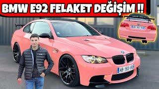 Fransa’dan BMW E92 getirip Türkiye’de Modifiye ettim ! M3 Yaptık kaderi değişti !!