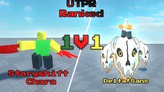 StoryShift Chara vs Undertale Sans. Undertale Test Place Reborn. Roblox