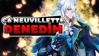 OYUNUN EN GÜÇLÜSÜ | C6 Neuvilette Denedim | Genshin Impact Türkçe