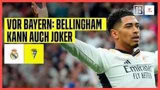 Courtois-Comeback, Diaz mit Traumtor & Blitz-Joker Bellingham: Real Madrid - Cadiz | LaLiga | DAZN