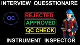 Interview Questions for QA QC - Instrumentation