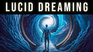 Enter The Dream Dimension While You Sleep | Binaural Beats Black Screen Sleep Music For Vivid Dreams