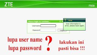 Cara Lupa Username dan Passwors Indihome | Bagaimana Mengatasinya ?