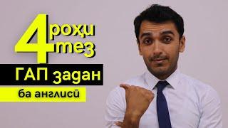 Чи хел ГАП ЗАДАНРО омӯзем? | Дарси англиси