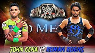 WWE India  Roman Reigns vs John Cena 2017 No Mercy Full Match | Backyard Wrestling