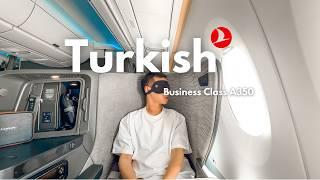 17 Hours on Turkish Airlines Business Class A350 & A330 Paris - Istanbul - San Francisco