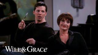 Jack NEEDS to cut Patti LuPone's hair | Will & Grace