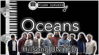 Oceans - Hillsong UNITED - Piano Karaoke Instrumental