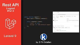 Rest API with Laravel 9: Logout (Part 8)