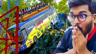 MOST DANGEROUS ROAD TRIP TO HIMAYALAS WiTH INDIAN BUS| LOGITECH G29 @maalbro