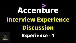 Accenture Interview Experience | Accenture interview Questions And Answers | Interview Experience 1