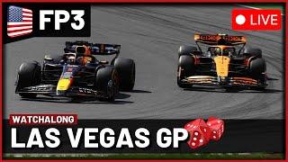 F1 Live - Las Vegas GP Free Practice 3 Watchalong | Live timings and Commentary | Vegas GP