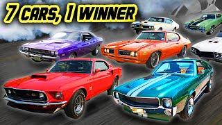 Crowning the BEST MUSCLE CAR EVER! | Muscle Car Shootout