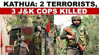 Kathua Encounter News: 2 Terrorists Eliminated, 3 J&K Cops Killed | Army Special Forces In Action