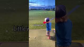  Watch this 2-year-old hit the golf ball 'MERICA!
