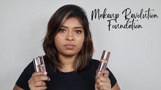 Makeup Revolution Conceal & Define Foundation + Concealer | Review /Demo/Swatches