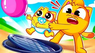 Don't Play On The Manhole Cover | Safety Rules | Funny Song For Baby & Nursery Rhymes by Toddler Zoo