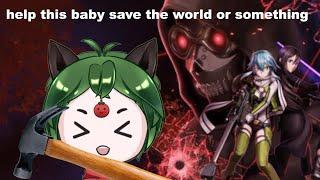 【Sword art online fatal bullet】can this baby survive fights