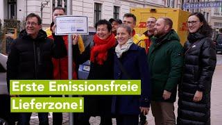 Erste emissionsfreie Lieferzone im Test in Schwerin - das Projekt SNAcKS macht es möglich