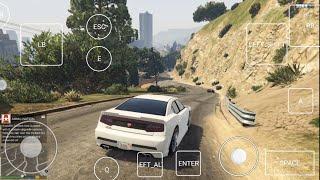 GTA 5 running on Mobile on high-mid settings