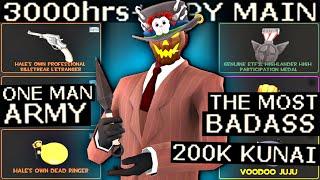 The Rare Skill3000+ Hours Spy Main (TF2 Gameplay)