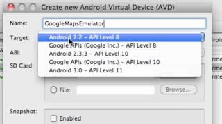 Android Developing Applications Tutorial   129   Setting up a Google Maps Activity