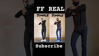 Ai editing free fire emote in real #shortsfeed #freefire #aiediting