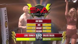 Shock N Awe 22 MMA Luke Tanner Vs Dalius Sulga - Sub Of The Night