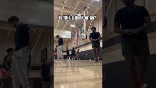 Rim grazer?! #dunk #basketball #fitness