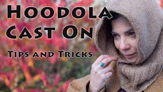 Cast On for Hoodola: A Simple Knit Hooded Cowl