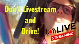 YouTuber Gets Into Car Accident With Young Child While Live-Streaming and Driving (Everyone is OK)