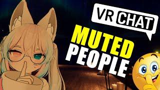 Muted people in VRChat and my story with one of them - VRChat