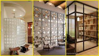 30+ Glamorous glass partition walls for home | Glass partition ideas | Glass partition