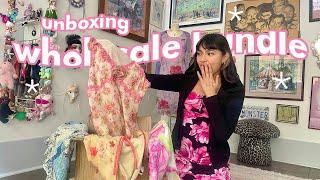 UNBOXING 90S DRESS BUNDLE // spending $300 at an online WHOLESALER! Is it worth it???