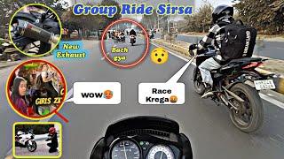 Honda Stunner Vs Bmw G310rr Street Race||Pulsar n160 ka Exhaust Itna Loud #motovlog #sirsa