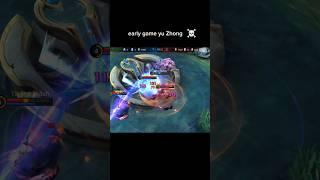 Early game yu Zhong power #mobilelegends #mlbb #shorts #yuzhong @MobileLegends5v5MOBA