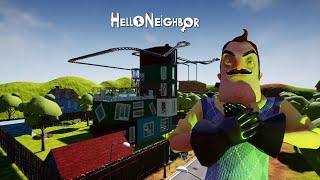 ПРИВЕТ СОСЕД!!!СТЕПАНЫЧУ ВЫЗВАЛИ ДУРКУ ИГРА HELLO NEIGHBOR МОД MERIPOPENS