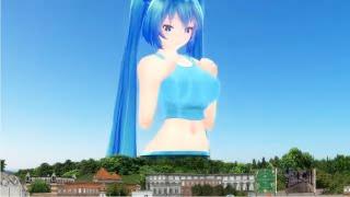 Giantess　MMD