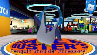 [EVENT] HOW TO GET Penguin Shoulder Accessory! DAVE & BUSTER’S WORLD (ROBLOX)