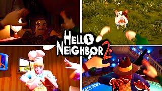 Hello Neighbor 2 Beta All Jumpscares