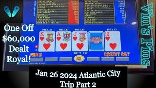 Why Couldn't It Be Dealt?!?(Back To AC!)(Video Poker)(1/26/2024 Atlantic City Trip)(S41:P2)