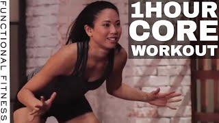 1 Hour Core Workout Routine with Rebecca Kennedy - Functional Fitness