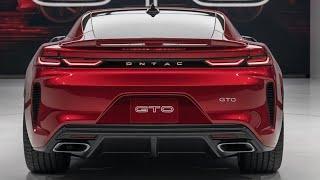 "The Legend Returns: 2026 Pontiac GTO Unveiled