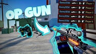 Using INSANE ADMIN GUNS in COUNTER BLOX!