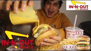 EXTREMELY CHEESY IN N OUT BURGER