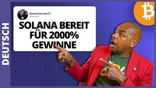 BITCOIN & SOLANA BEREIT FÜR 2000% GEWINNE!!!