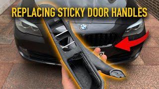 Replacing Sticky Door Handles on My BMW F11 (Easy guide and fast)