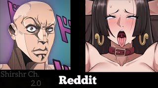 ANIME vs REDDIT (The Rock Reaction Meme) BOA HANCOCK Only!